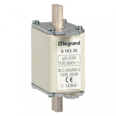 Общепромышленный предохранитель Legrand NH00 016318, 500В, 25 А, gG